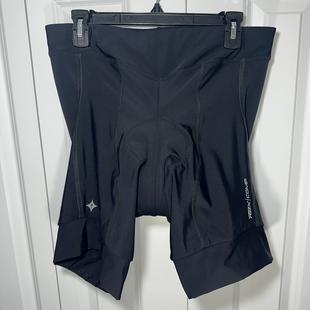 Specialized RBX Comp Cycling Shorts Mens XL Black Padded Body Geometry Form Fit
